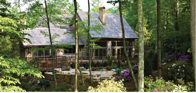 Landscape design and installation in Grandfather Mountain NC