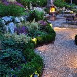 Stone pathway landscape design in Linville, NC