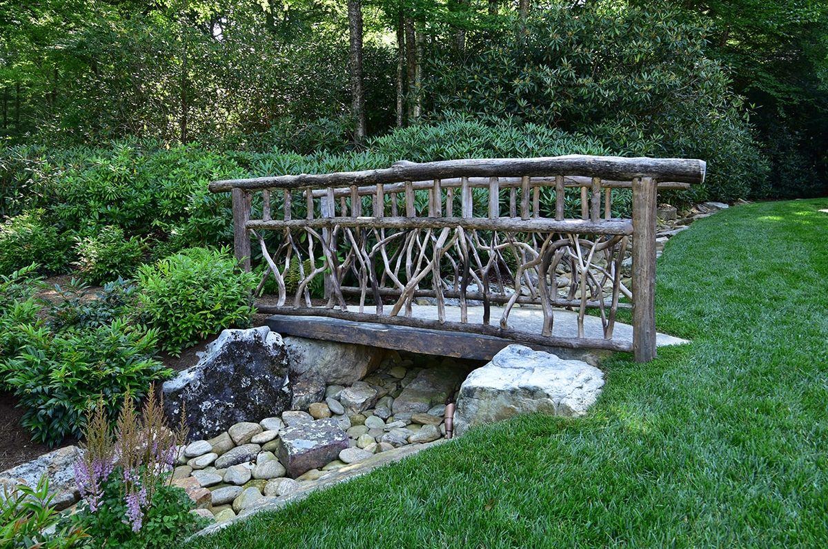 Landscape features design and installation in Linville, NC