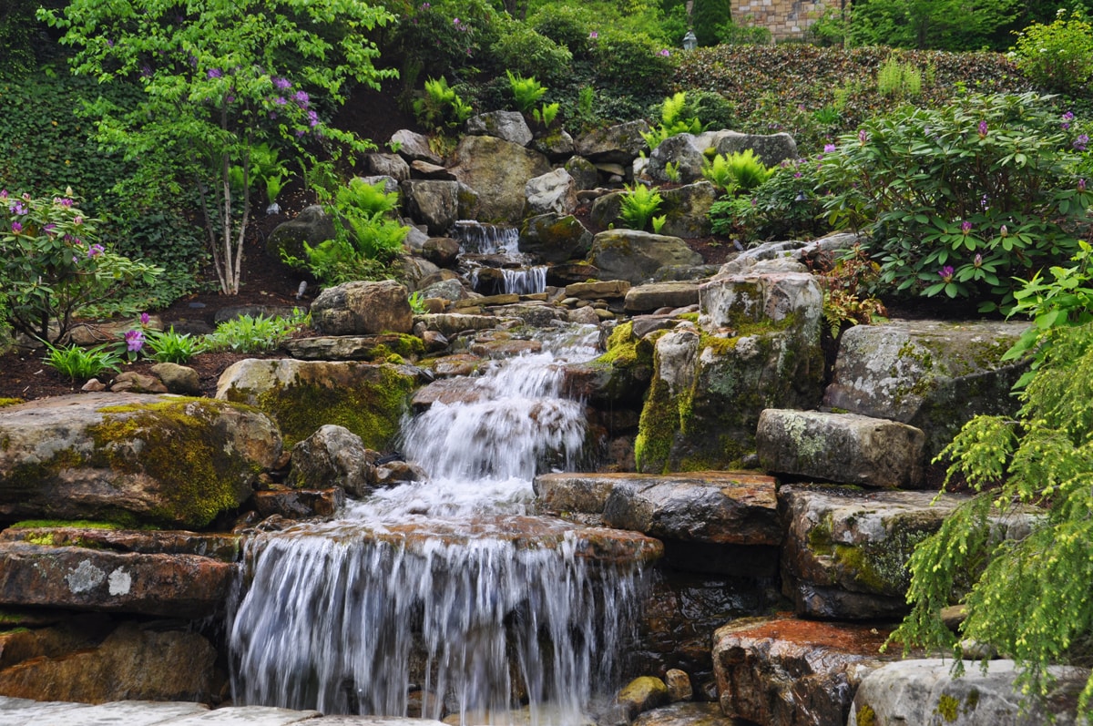 Award-winning landscape designers and water features in Linville, NC