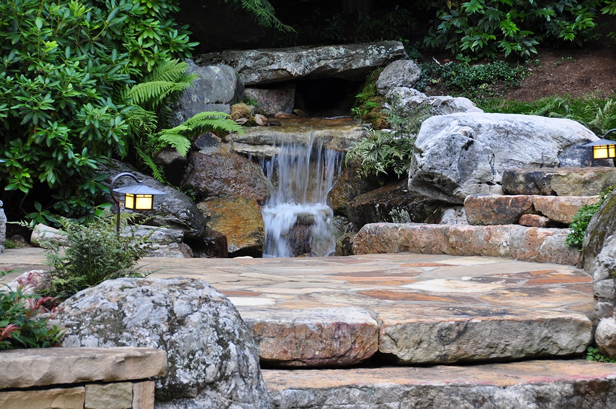 Award-winning landscape designers and water features in Linville, NC