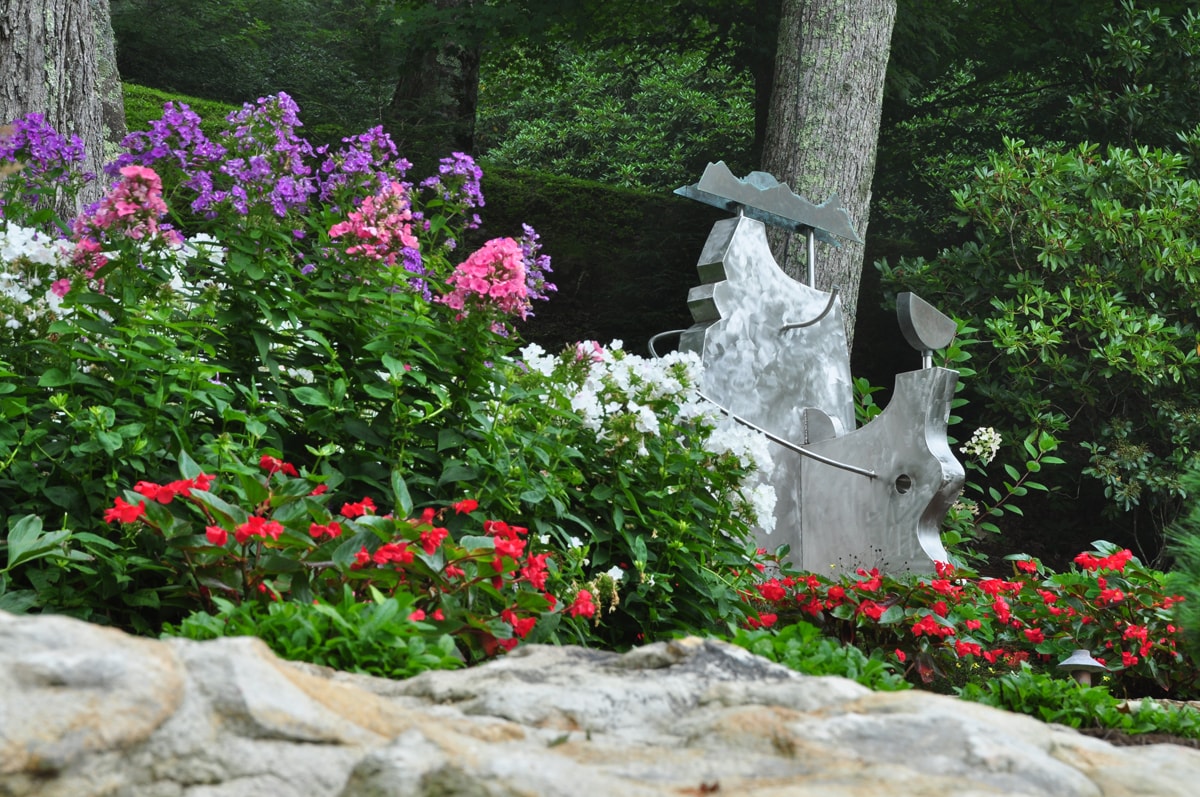 Landscape features design and installation in Linville, NC