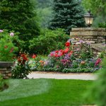 Gorgeous landscape installation and flower gardens in Linville, NC