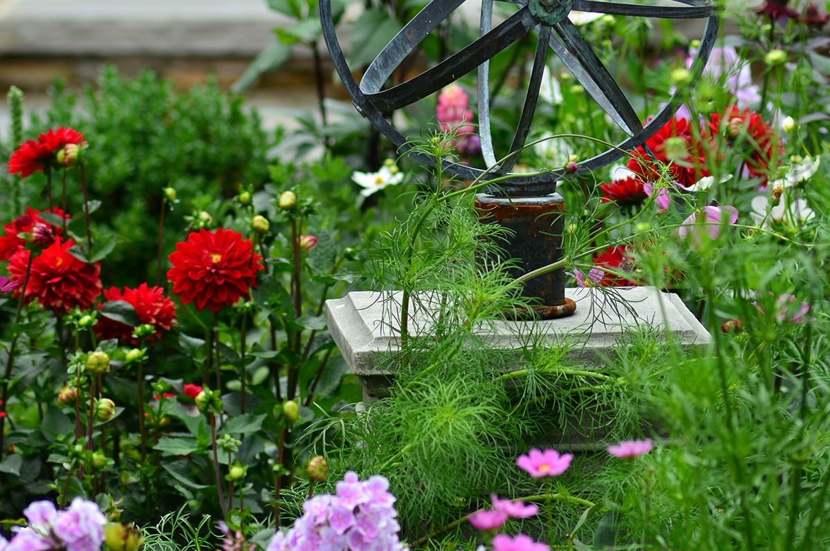 Gorgeous landscape installation and art in Linville, NC