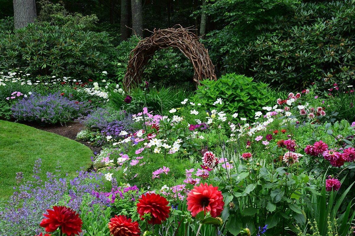 Gorgeous landscape installation in Linville, NC