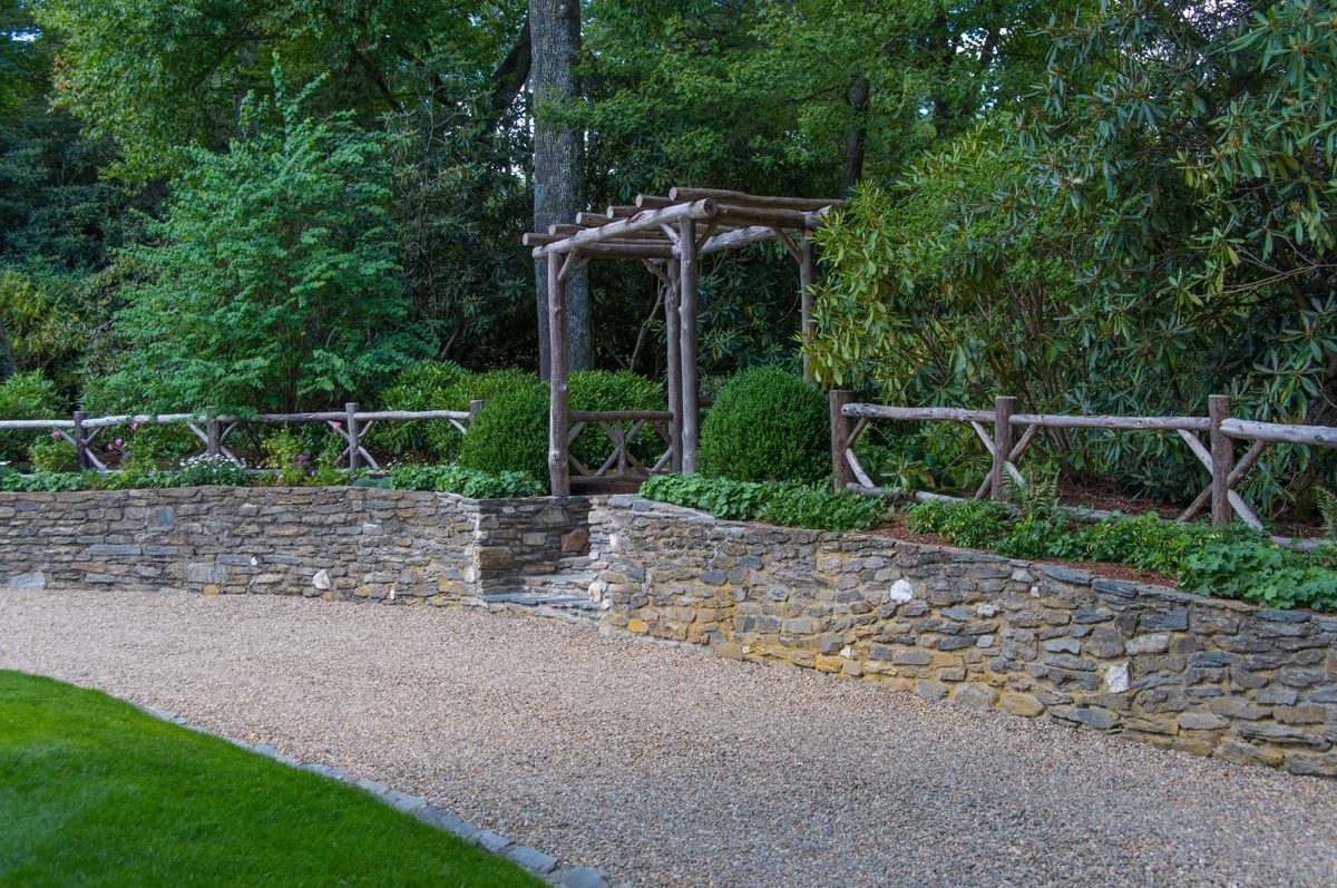 Landscape features design and installation in Linville, NC