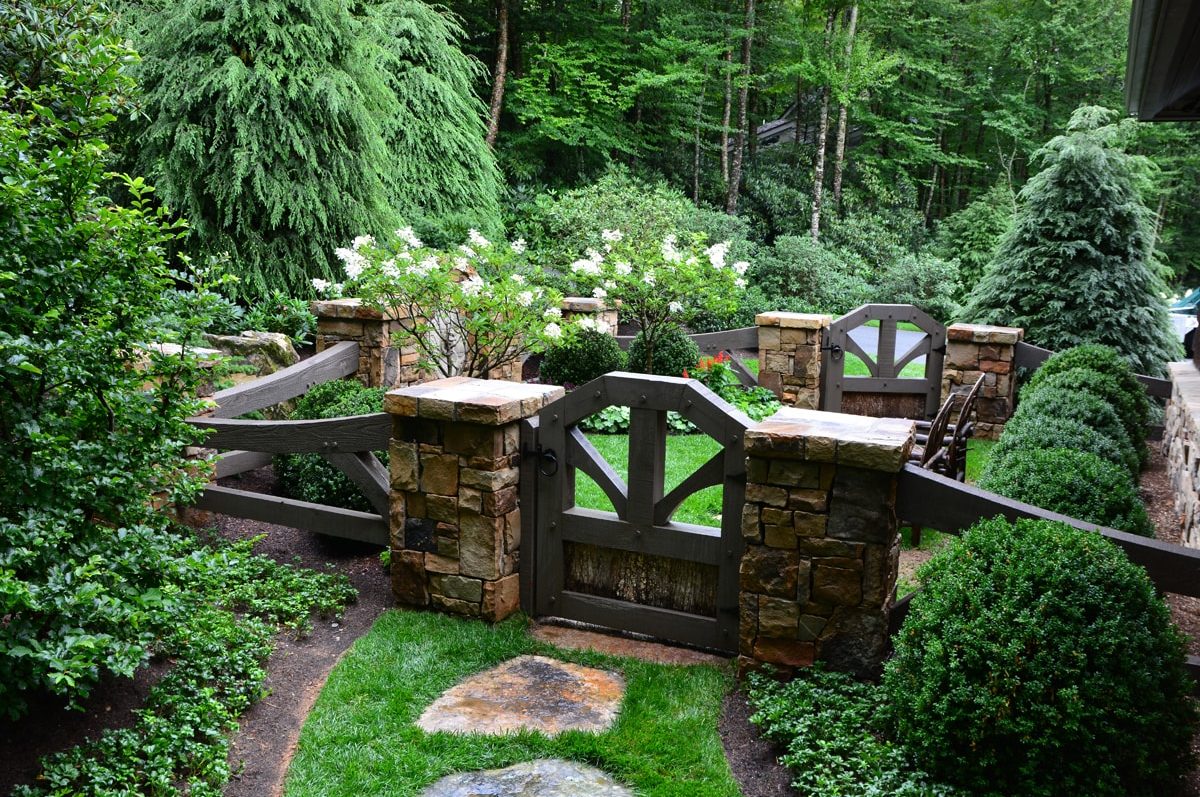 Landscape features design and installation in Linville, NC
