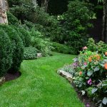 Stone pathway landscape design in Linville, NC