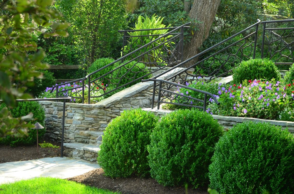 Landscape features design and installation in Linville, NC