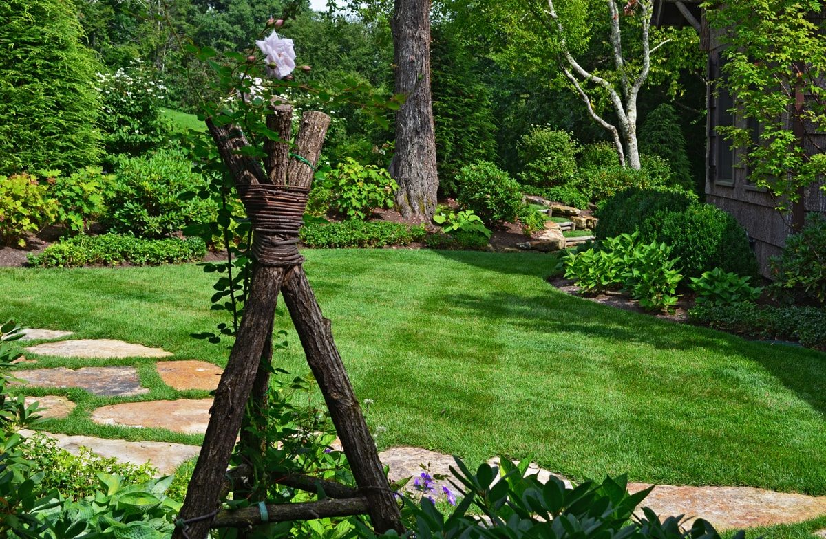 Landscape features design and installation in Linville, NC