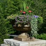 Seasonal potted flowers and landscape design in Linville, NC