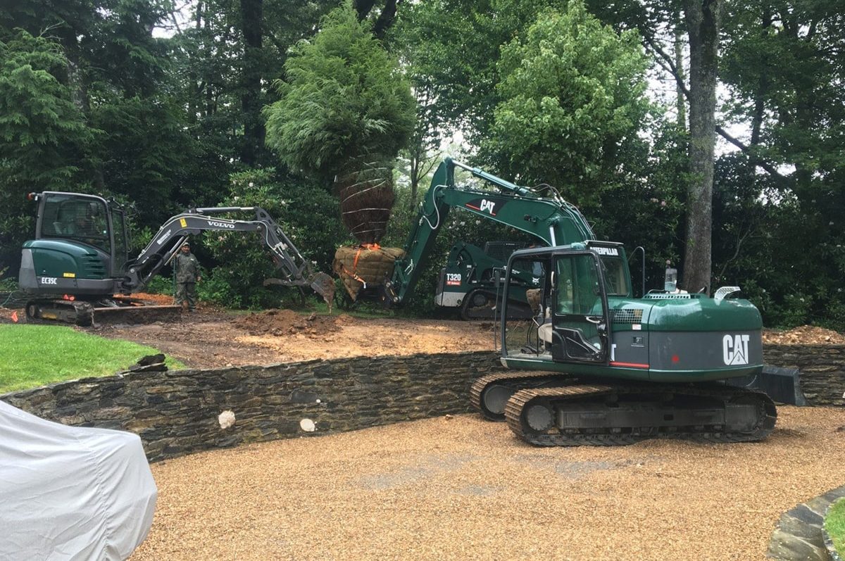 High end landscape installation capabilities in Linville, NC